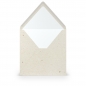 Preview: Briefumschlag Kuvert quadratisch 164x164 mm 16,4 cm terra vanilla oder kraft